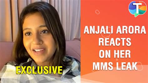 Anjali Arora Breaks Down As She Reacts To Alleged MMS Video。